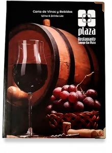 Carta de vinos