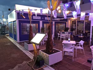 Vista en el restaurante