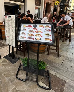 Vista en el restaurante